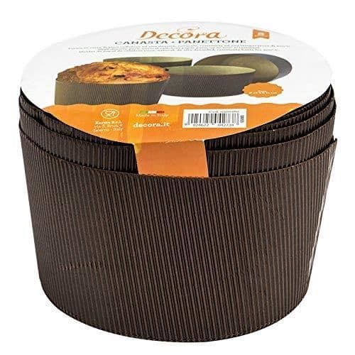 Formar - DECORA - 0320160 - Brun - Paket med 5 stycken - Kökstillbehör