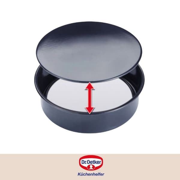 Dr. Oetker Form 26cm BackLiebe Emaille, Skål, Terrine, Kökstillbehör, 2362