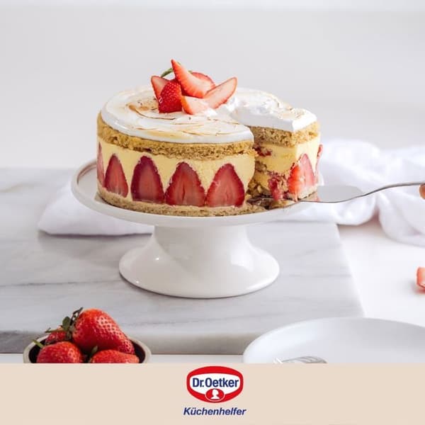 Dr. Oetker Form 26cm BackLiebe Emaille, Skål, Terrine, Kökstillbehör, 2362