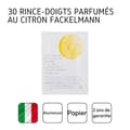 Miniatyrbild 4 av 4: Fackelmann Citronfingertvätt för engångsbruk 30 st