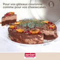 Miniatyrbild 6 av 6: Springform och savarinform - Zenker - 26 cm - Tennpläterat stål - Platt och savarinbas - Lätt att släppa
