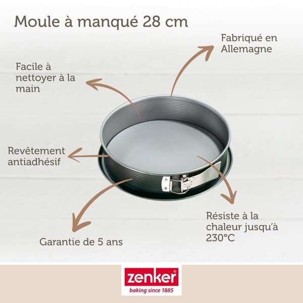 Springform - Zenker - 6904 - 28 cm - Non-stick - Energi