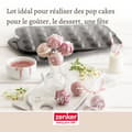 Miniatyrbild 4 av 6: Muffinsformar för Cake-Pop - ZENKER - 7424 - Rostfritt stål - 38,5x26,5x2 cm - 24 stycken