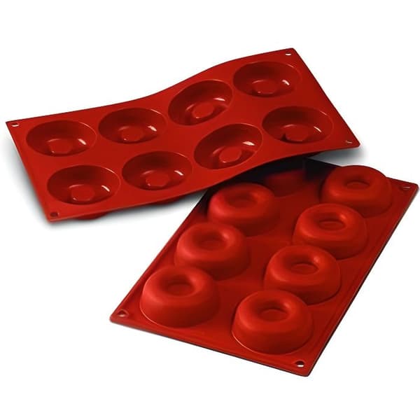 Savarinsform - SILIKOMART - 20.011.00.0065 - Silikon - Diameter 6,5 cm - Kapacitet 40 cL