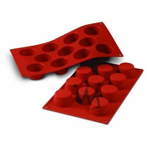 Muffinsform - SILIKOMART - 11 formar - Livsmedelssilikon - Nonstick - 24 cm