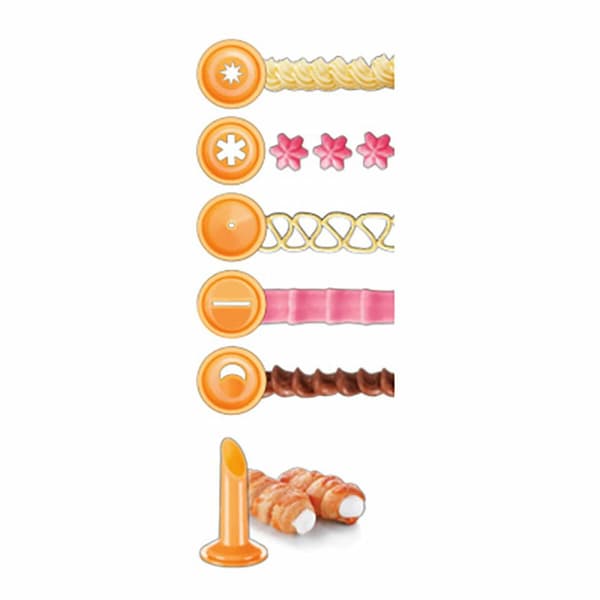 Konditorset för bakverk Tescoma Delicia Orange