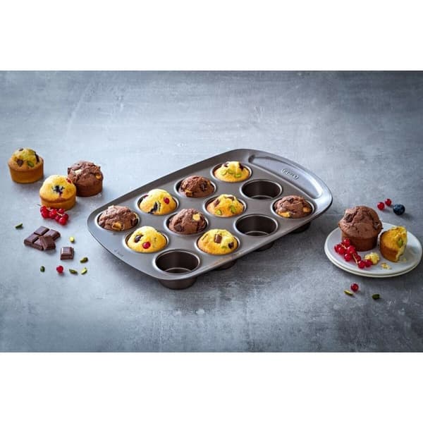 Muffinsbricka Pyrex Metall
