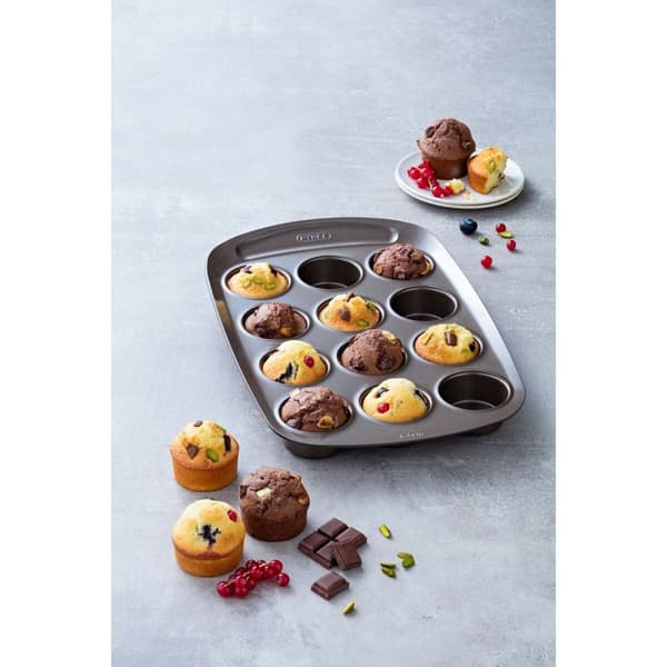 Muffinsbricka Pyrex Metall