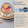 Miniatyrbild 3 av 4: Moule à manqué à charnière 26 cm med transportlock Dr. Oetker Bake and Go