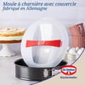 Miniatyrbild 2 av 4: Moule à manqué à charnière 26 cm med transportlock Dr. Oetker Bake and Go