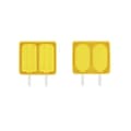 Miniatyrbild 2 av 3: Glassform Quttin Double Silikon 11,5 x 13,3 x 3 cm (24 antal)