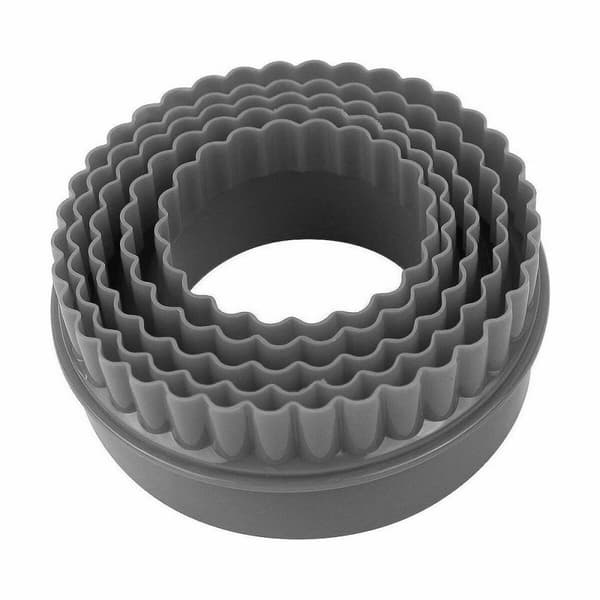 Bageform til bagværk Quttin 9,5 x 9,5 x 3,5 cm 5 Dele (36 Enheder)