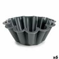 Pikkukuva 1 / 5: Kakkuvuoka Kinvara HH477 Vaaleanharmaa Tumman harmaa Silikoni 1,5 L 24,5 x 10 x 24,5 cm (6 osaa)