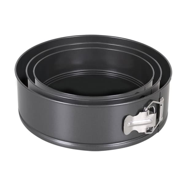 Irtopohjavuoka Quttin Musta 24 x 7+28 x 6,8 cm 3 Kappaletta (6 osaa)