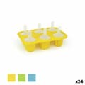 Miniatyrbillede 1 af 3: Forme tiliIs Quttin Former Silikone 18 x 5,3 x 12,3 cm (24 enheder)