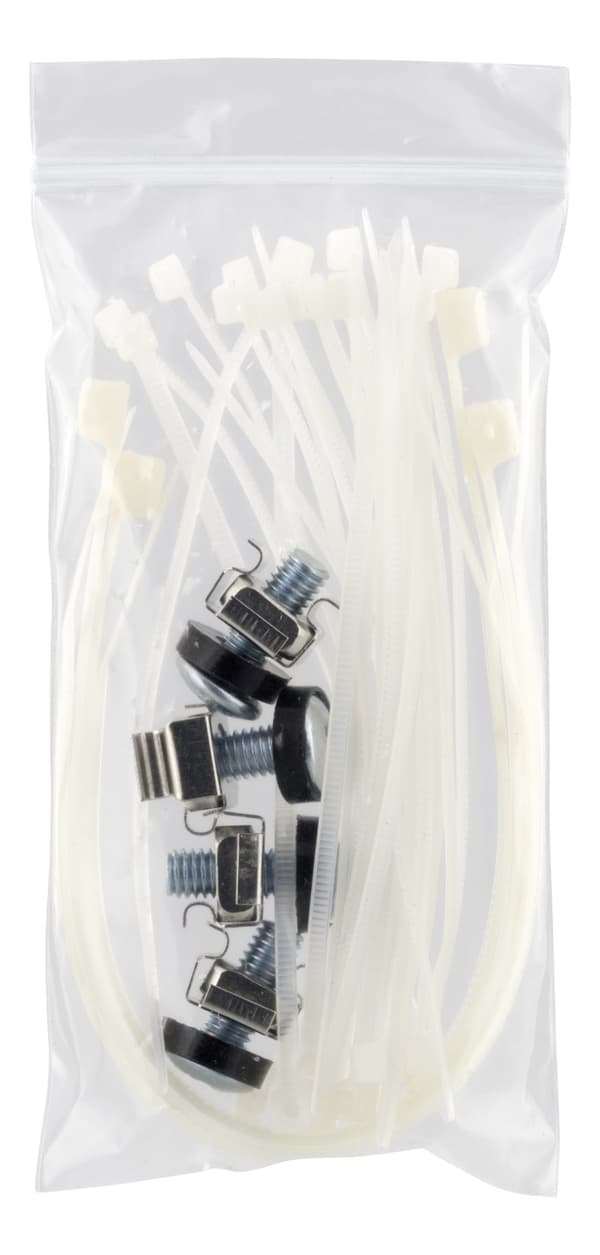 UTP patch panel 24xRJ45 Cat6 0.5U 19" cable support black