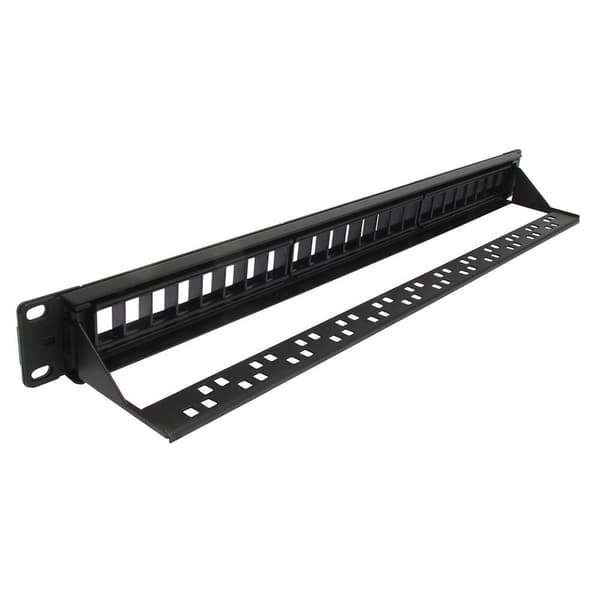 TRIAX Patch Panel 19" 1U Keystone CAT6 UTP 24 Porte