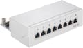 Miniatyrbillede 1 af 5: CAT 5e mini/desktop-patch-panel, 8 porte (1 HE)