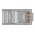 Miniatyrbillede 6 af 6: ACT RJ45 (8P/8C) modulært stik til fladkabel. Stik: RJ-45 (8P/8C) Rj45 stik 8p8c modulært kabel (TD108)
