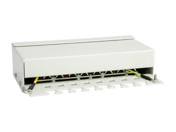 equip Pro - Patch Panel - lysegrå - 8 porte (227369)