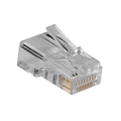 ACT RJ45 (8P/8C) modulært stik til fleksibelt leder rundt kabel