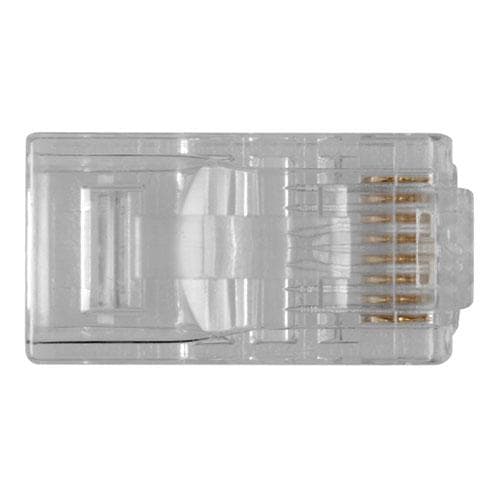 ACT RJ45 (8P/8C) modulært stik til fleksibelt leder rundt kabel