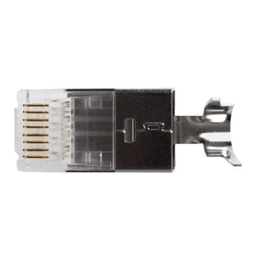 ACT RJ45 (8P/8C) CAT6A skærmet modulstik til rundt kabel med solide eller stående ledere. Velegnet til: Wire OD AWG23 /1,5 mm Rj45 stik c6a ftp od1,5