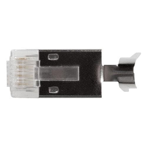ACT RJ45 (8P/8C) CAT6A skærmet modulstik til rundt kabel med solide eller stående ledere. Velegnet til: Wire OD AWG23 /1,5 mm Rj45 stik c6a ftp od1,5