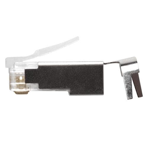ACT RJ45 (8P/8C) CAT6A skærmet modulstik til rundt kabel med solide eller stående ledere. Velegnet til: Wire OD AWG23 /1,5 mm Rj45 stik c6a ftp od1,5