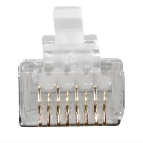 ACT RJ45 (8P/8C) CAT6A skærmet modulstik til rundt kabel med solide eller stående ledere. Velegnet til: Wire OD AWG23 /1,5 mm Rj45 stik c6a ftp od1,5