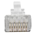 Miniatyrbillede 2 af 6: ACT RJ45 (8P/8C) CAT6A skærmet modulstik til rundt kabel med solide eller stående ledere. Velegnet til: Wire OD AWG23 /1,5 mm Rj45 stik c6a ftp od1,5