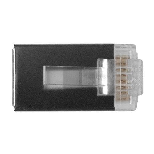 Intronics skærmet CAT6 RJ-45 stik til kabel med fleksible og solide kerner i pose 25 stk.