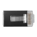 Miniatyrbillede 2 af 6: Intronics skærmet CAT6 RJ-45 stik til kabel med fleksible og solide kerner i pose 25 stk.