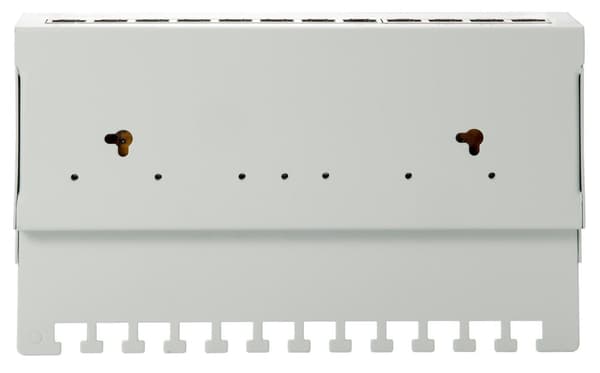 Udstyr Patch Panel - Patch Panel - RJ-45 X 12 - Lysegrå, RAL 7035 (227362)