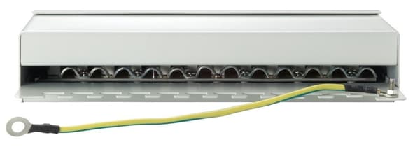 Udstyr Patch Panel - Patch Panel - RJ-45 X 12 - Lysegrå, RAL 7035 (227362)