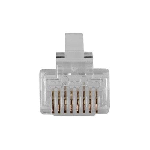 ACT RJ45 (8P/8C) CAT6 modulär kontakt för rund kabel med solida eller tvinnade ledare. Lämplig för: Solid och tvinnad kabel Rj45-kontakt cat6 oskärmad