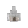 Miniatyrbild 3 av 6: ACT RJ45 (8P/8C) CAT6 modulär kontakt för rund kabel med solida eller tvinnade ledare. Lämplig för: Solid och tvinnad kabel Rj45-kontakt cat6 oskärmad