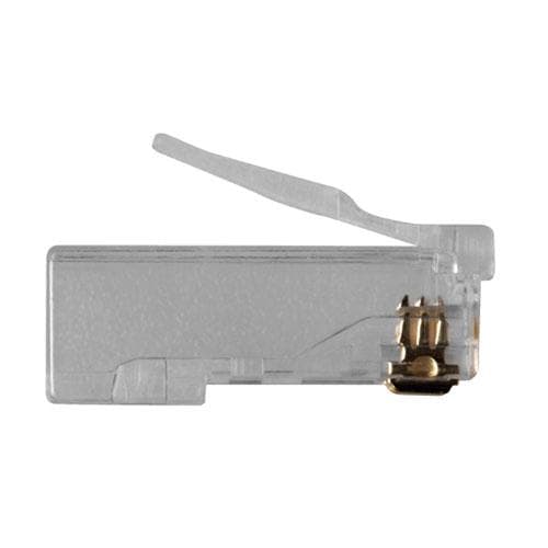 ACT RJ45 (8P/8C) CAT6 modulär kontakt för rund kabel med solida eller tvinnade ledare. Lämplig för: Solid och tvinnad kabel Rj45-kontakt cat6 oskärmad
