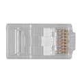 Miniatyrbild 6 av 6: ACT RJ45 (8P/8C) CAT6 modulär kontakt för rund kabel med solida eller tvinnade ledare. Lämplig för: Solid och tvinnad kabel Rj45-kontakt cat6 oskärmad