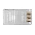 Miniatyrbild 2 av 6: ACT RJ45 (8P/8C) CAT6 modulär kontakt för rund kabel med solida eller tvinnade ledare. Lämplig för: Solid och tvinnad kabel Rj45-kontakt cat6 oskärmad