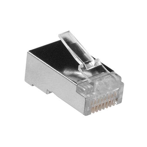 Intronics Skärmad hane RJ-45 kontakt i påse 25 st