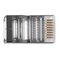 Miniatyrbild 2 av 6: Intronics Skärmad hane RJ-45 kontakt i påse 25 st