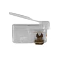 Miniatyrbillede 5 af 6: ACT RJ12 (6P/6C) modulært stik til rundt kabel med flertrådede ledere. Konnektor: RJ-12 (6P/6C) Rj12 plus 6p6c snoet rund (TD106R)
