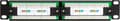 Miniatyrbillede 3 af 3: 10 tommer CAT5e UTP patchpanel - 12 porte