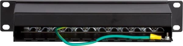10 tuuman CAT5e FTP Patch -paneeli - 12 porttia