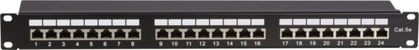 CAT5e FTP Patch Panel - 24 porte