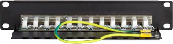 10 tuuman CAT6 FTP Patch -paneeli - 12 porttia