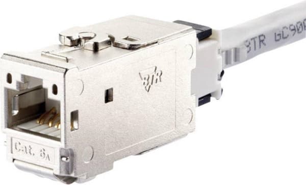 Metz Connect 130B12-E RJ45 inbyggd modul E-Dat CAT 6A