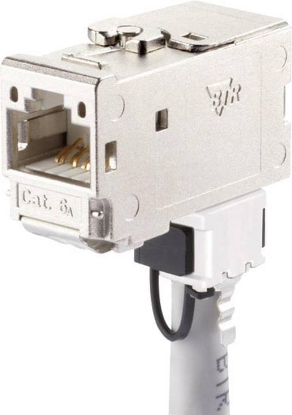 Metz Connect 130B12-E RJ45 inbyggd modul E-Dat CAT 6A