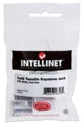 Miniatyrbild 3 av 3: Intellinet Cat6 TwistOn Keystone Jack - Keystone Jack - vit - 1 port (167062)